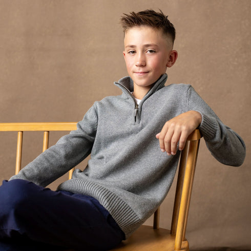 organic-half-zip-sweater-baby-1 Hope & Henry - Sophia's Style-2